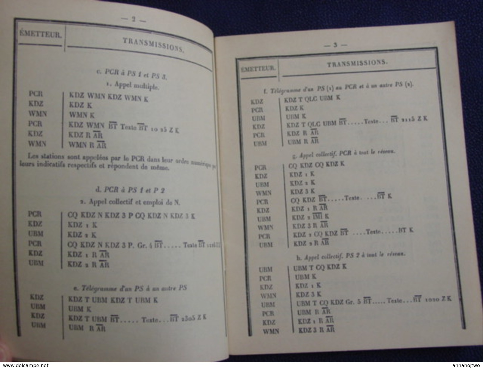 ARMÉE * GUIDE  De RADIOTÉLÉGRAPHIE *Minist. De La Guerre / Transmissions-1945. - Autres & Non Classés