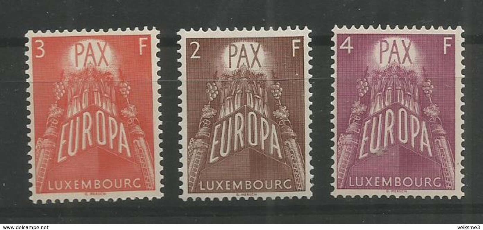 LUXEMBOURG - MNH - Europa-CEPT - Architecture - 1957 - 1957