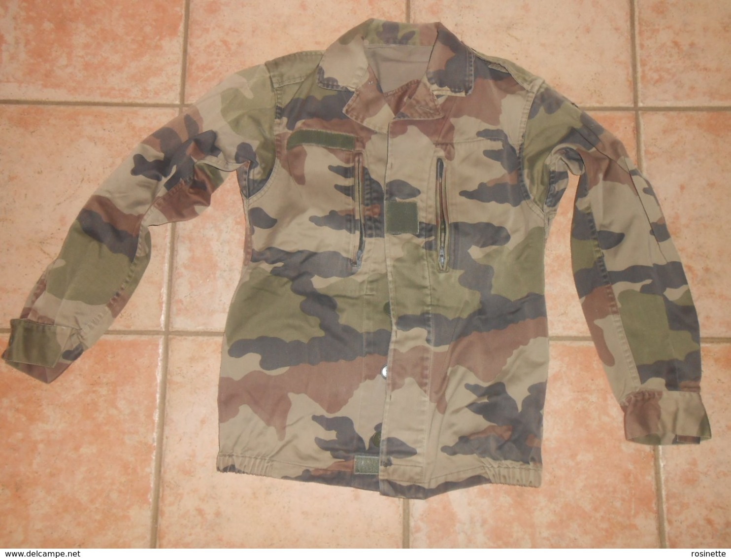 VESTE TREILLIS  Militaria Kaki Camouflage - Voir Les Dimensions - Uniformes