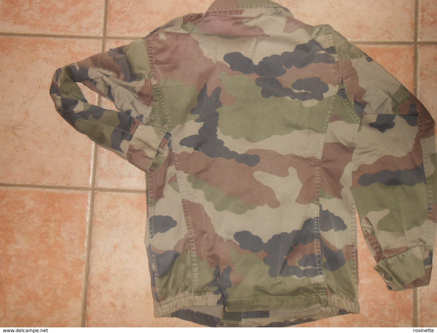 VESTE TREILLIS  Militaria Kaki Camouflage - Voir Les Dimensions - Uniforms