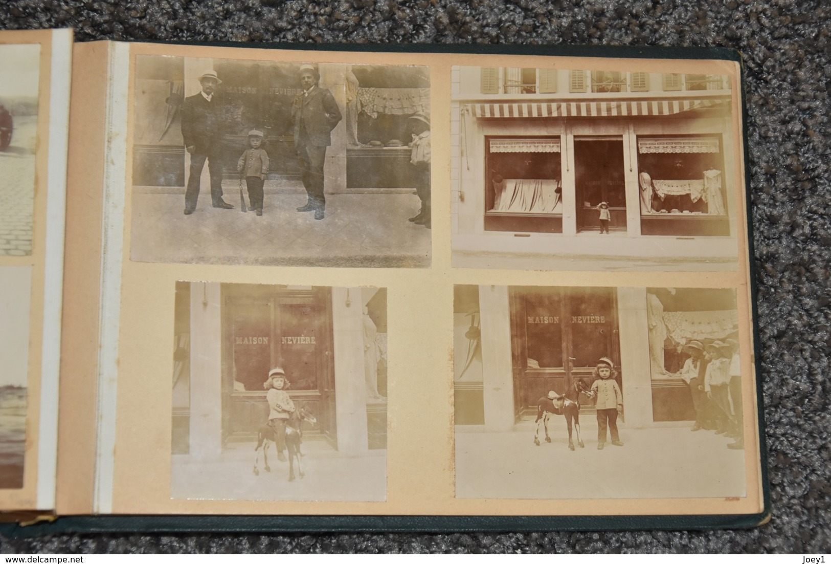 Magnifique album de famille de militaires,musiciens,Paris Lyon Genève