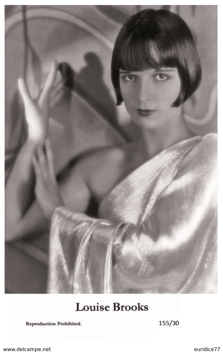 LOUISE BROOKS - Film Star Pin Up PHOTO POSTCARD - 155-30 Swiftsure Postcard - Artistas