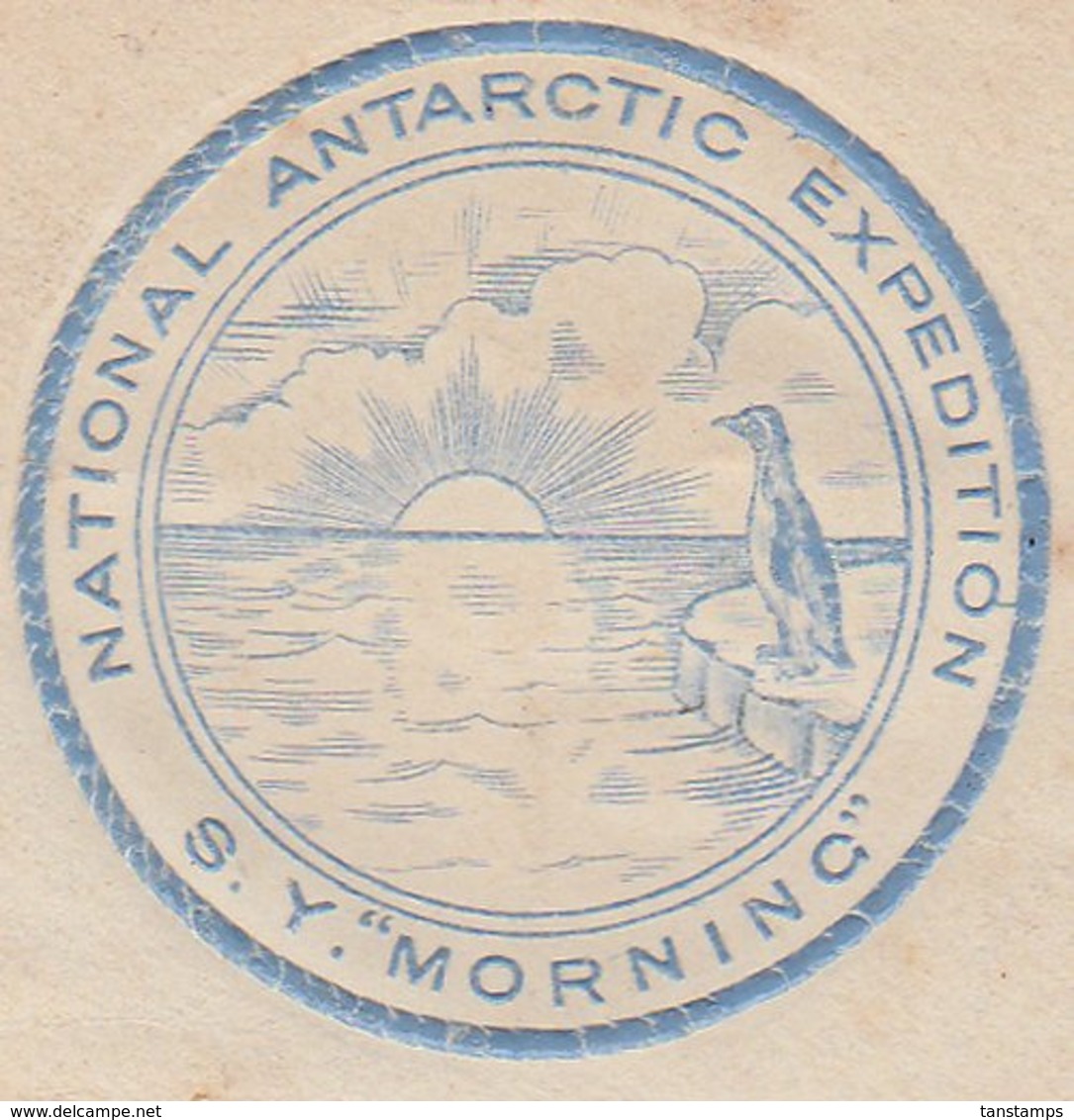 POLAR ANTARCTICA SY MORNING MONOGRAM STATIONERY ENVELOPE - Covers & Documents