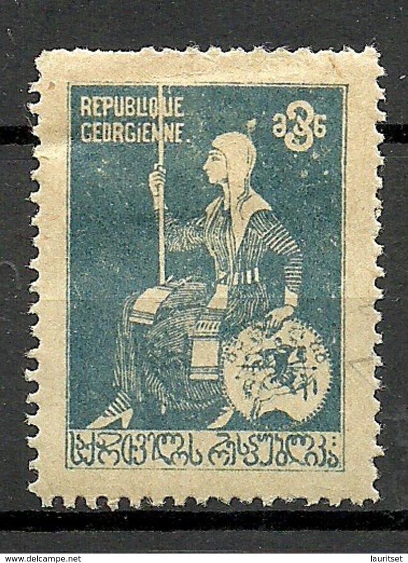 GEORGIEN Georgia 1920 Michel 8 A * - Géorgie