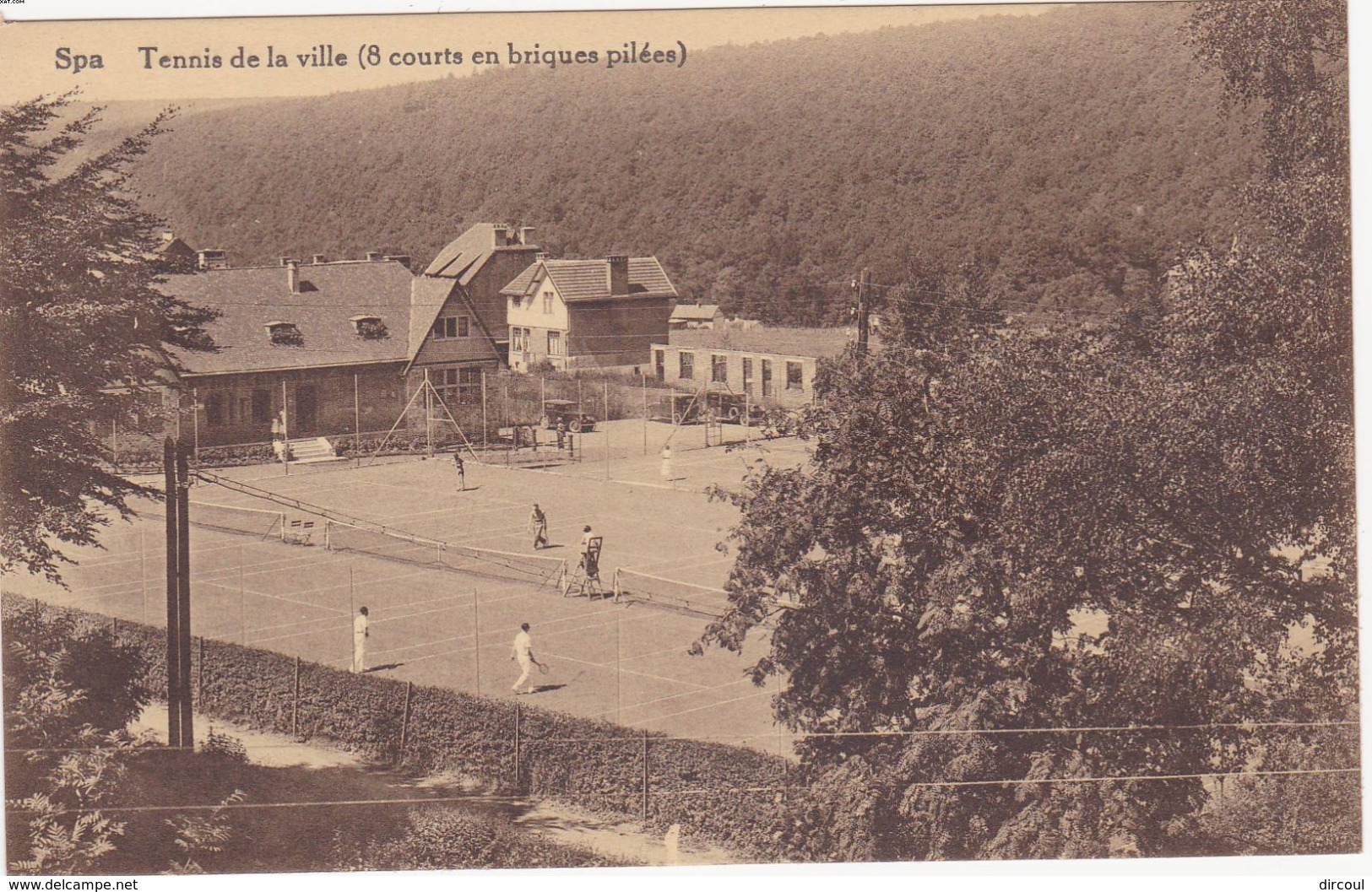41551  -   Spa  Tennis  De  La  Ville - Spa