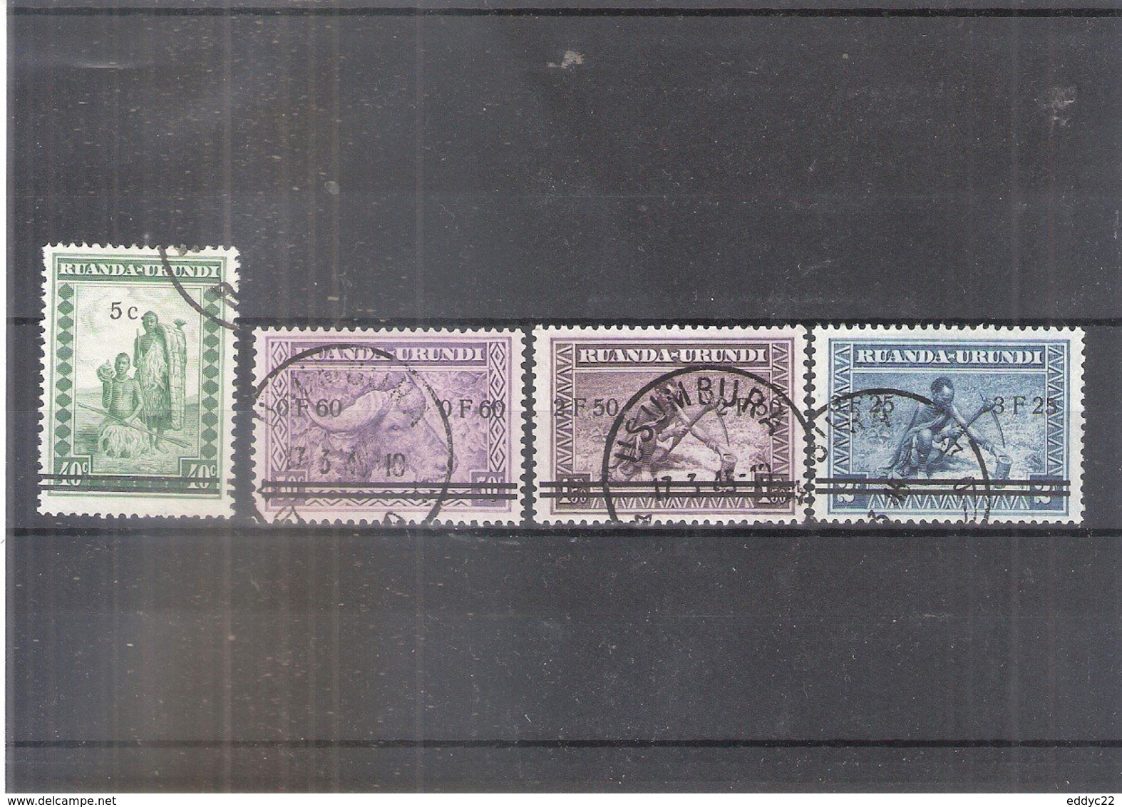 Ruanda-Urundi - 114/17 - Série Complète - Obl/gest/used (à Voir) - Used Stamps