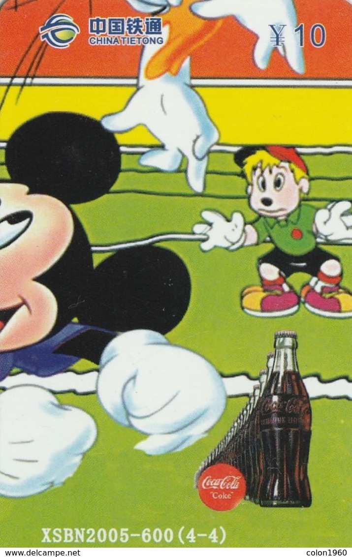 CHINA. DISNEY, COCA COLA. FUTBOL. MICKEY MOUSE. XSBN2005-600(4-4). (143). - Rompecabezas