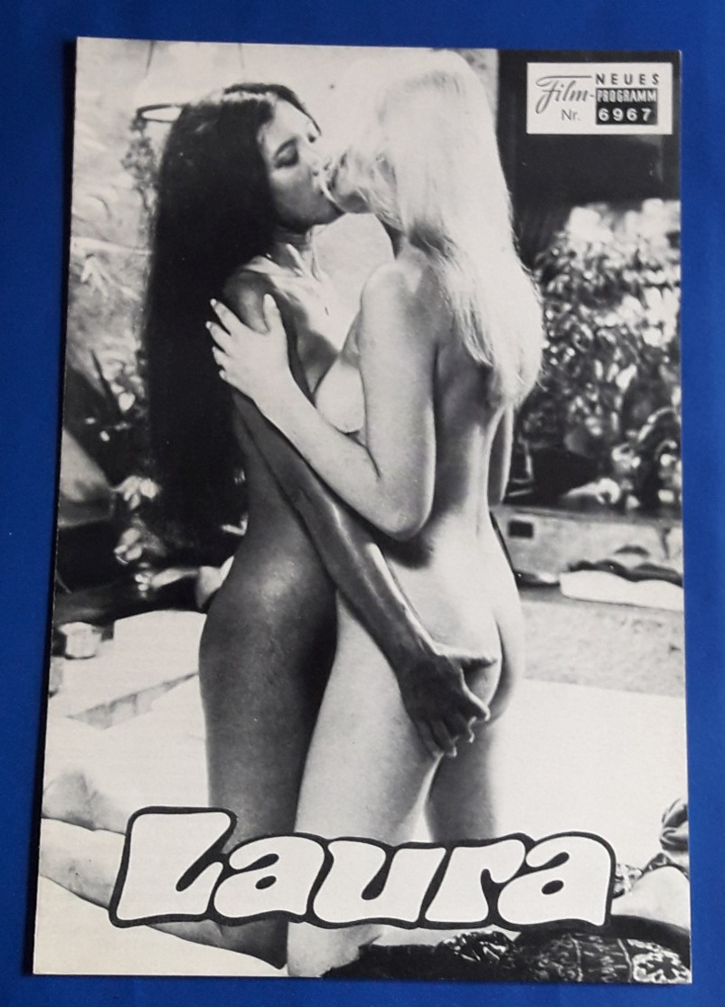 ANNIE BELLE / Emmanuelle Arsan (nude/nackt) Im Erotik-Film "LAURA" # NFP-Filmprogramm Von 1976 # [19-1351] - Film & TV