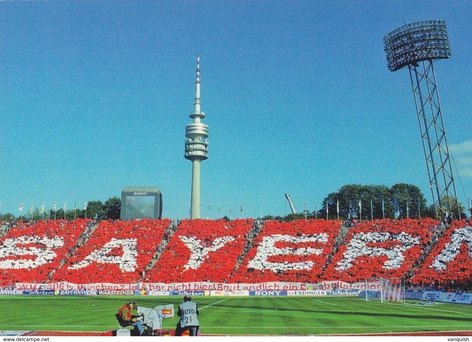 MUNICH MUNCHEN OLYMPIASTADION STADE STADIUM ESTADIO STADION STADIO - Football