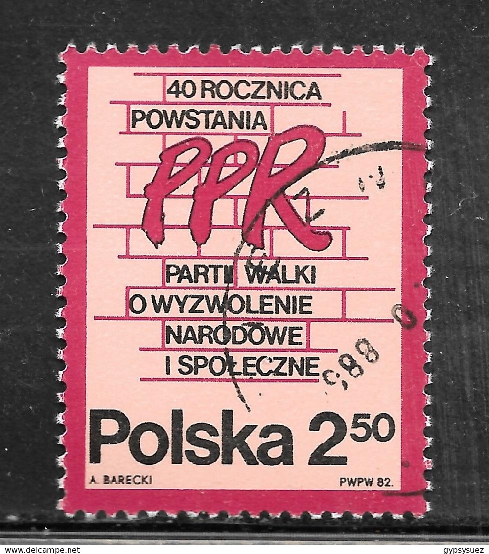 Poland 1982 SC# 2501 - Used Stamps