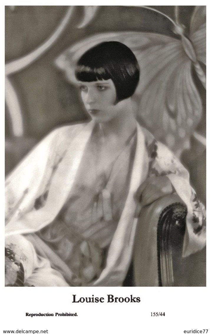 LOUISE BROOKS - Film Star Pin Up PHOTO POSTCARD - 155-44 Swiftsure Postcard - Artistas