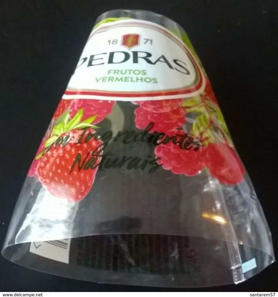 Portugal Collerette Boisson Eau Minérale Gazéifiée Frutos Vermelhos Fruits Rouges - Autres & Non Classés