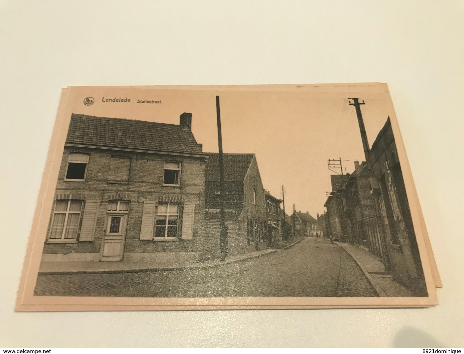 Lendelede - Statiestraat   - St Antonius Drukkerij Mondy-Vanfleteren - Lendelede