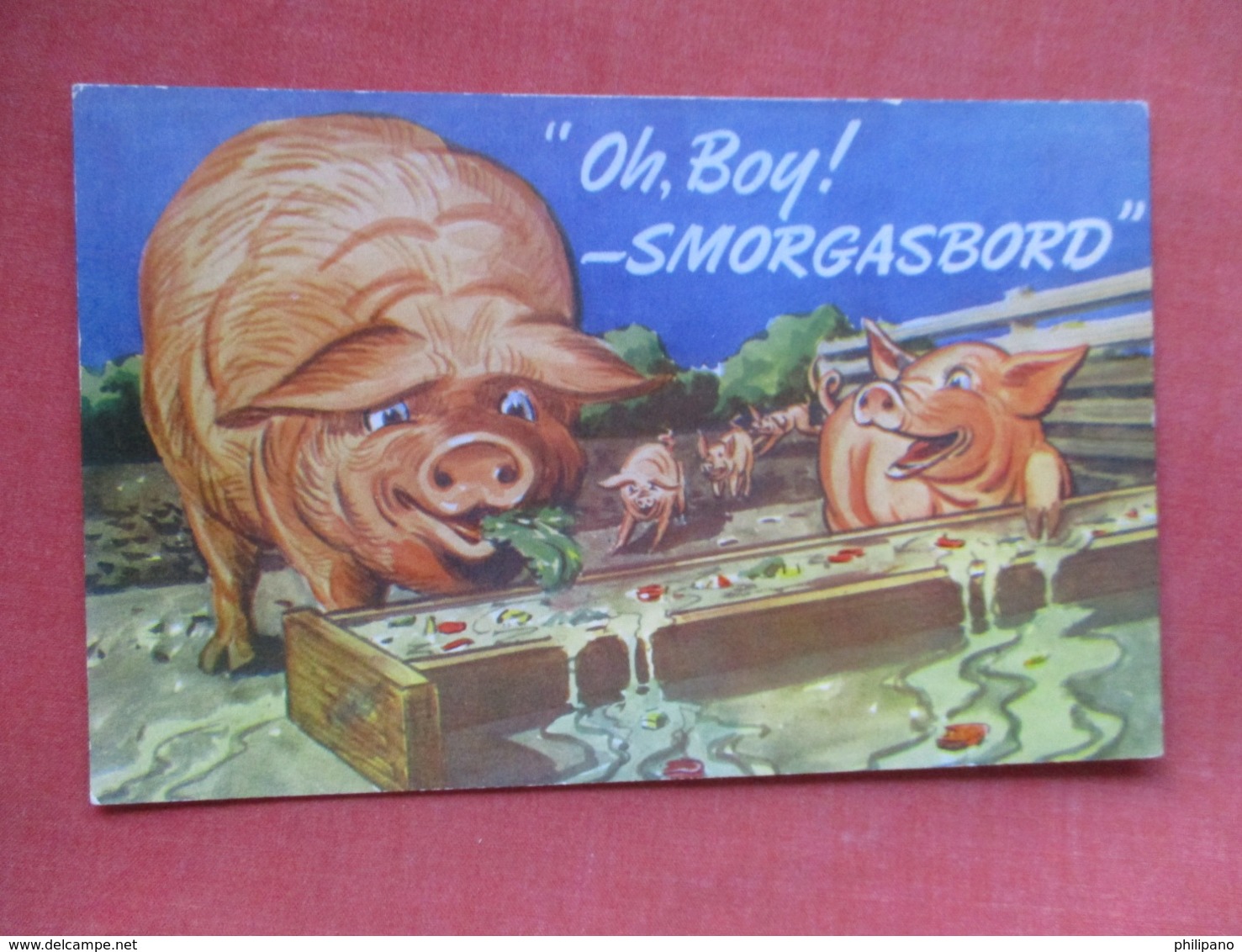 Pigs   Oh. Boy  Smorgasbord   Ref   3602 - Cochons