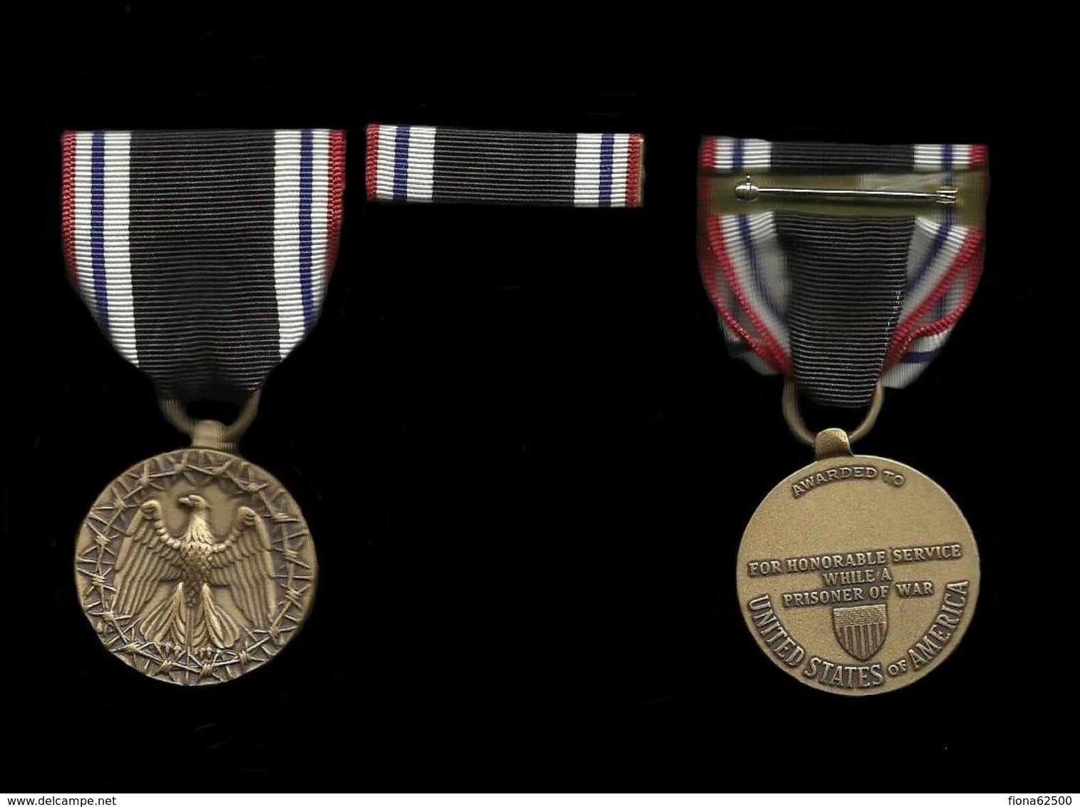 MEDAILLE AMERICAINE . PRISONNIER DE GUERRE . - Etats-Unis