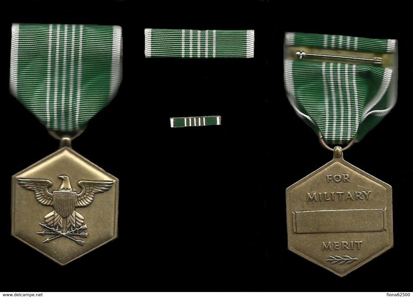 MEDAILLE AMERICAINE . COMMANDATION ARMY  . - Etats-Unis