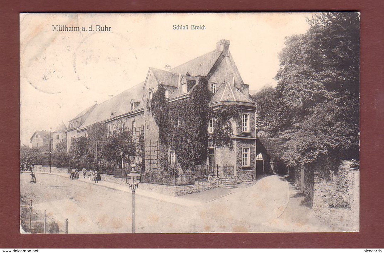 Deutschland - MÜLHEIM A. D. Ruhr - Schloss Broich - 1910 - Muelheim A. D. Ruhr