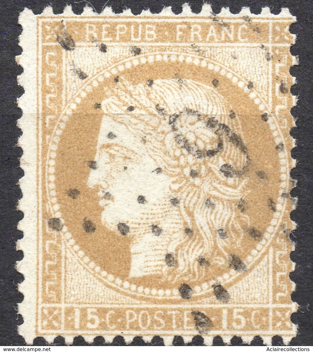 ETOILE N° 9 SUR CERES N° 55  TB IND. 11 - 1871-1875 Ceres