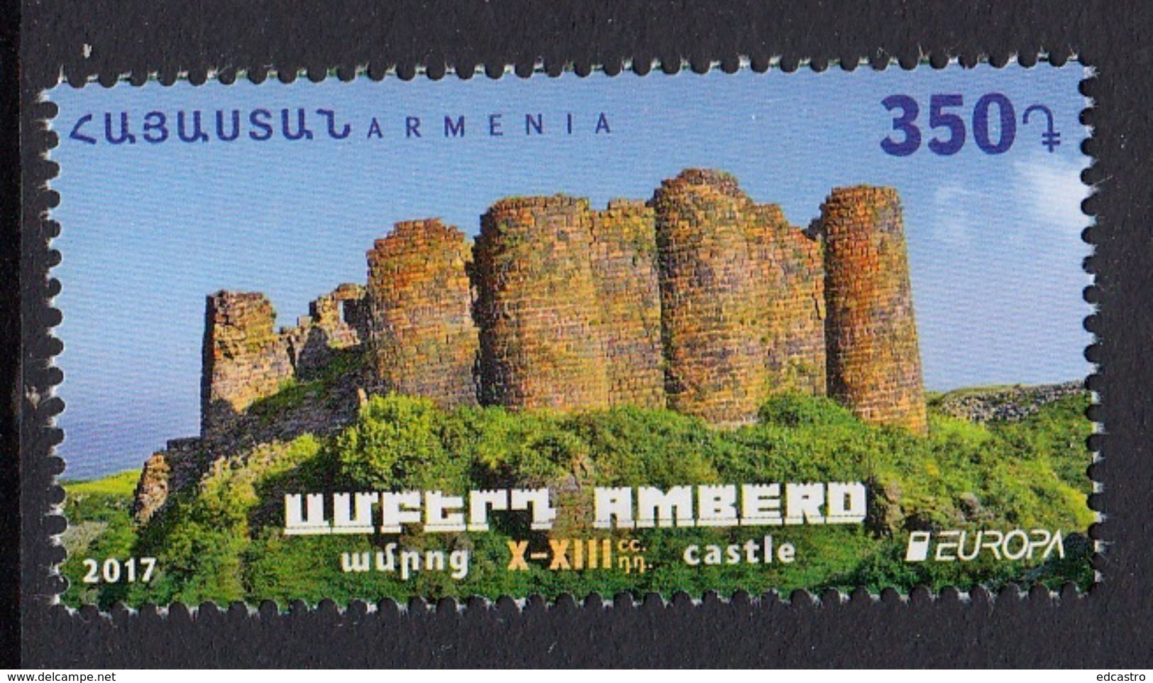 17.- ARMENIA 2017 EUROPA 2017 CASTLES - 2017