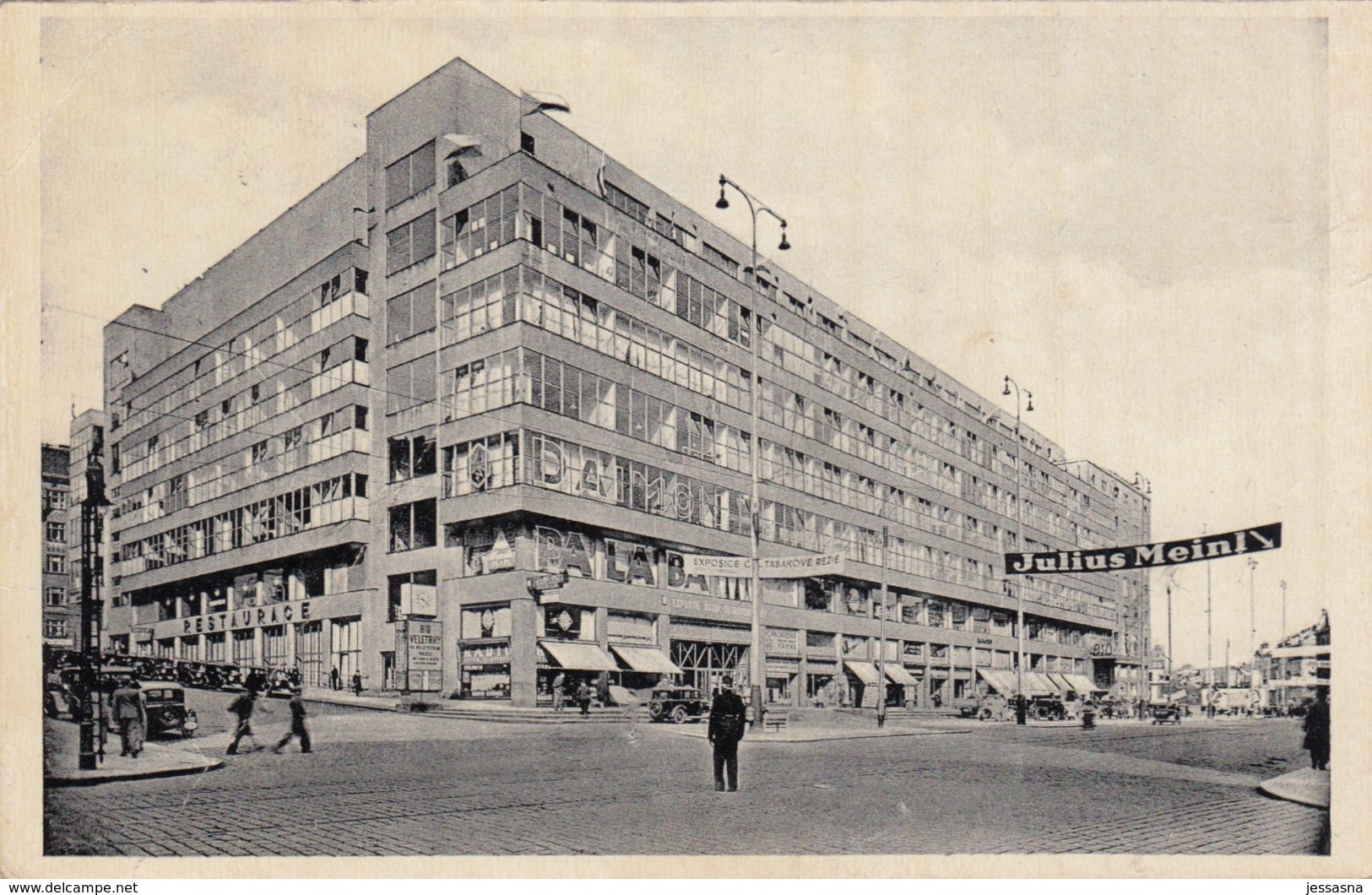 AK - Tschechien - Prag - Messe Palais Mit Julius Meinl Werbung - 1937 - Tschechische Republik