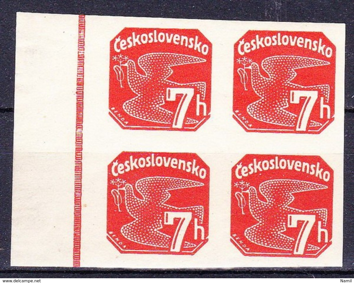 ** Tchécoslovaquie 1937 Mi 366 (Yv TPJ 19), (MNH) - Newspaper Stamps