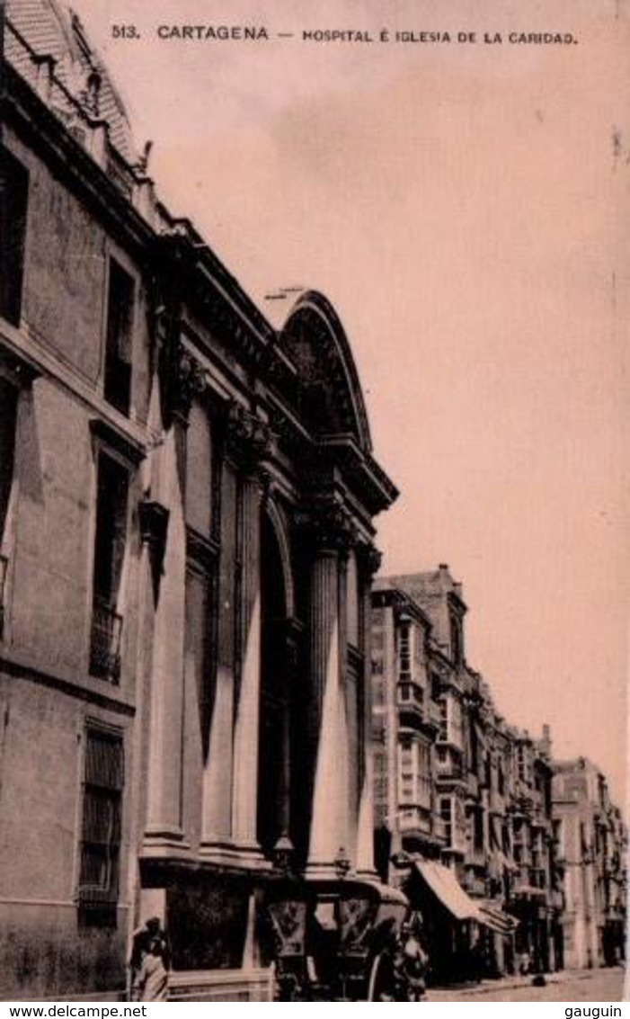 CPA - CARTAGENA - HOSPITAL E IGLESIA De LA CARIDAD ... - Murcia