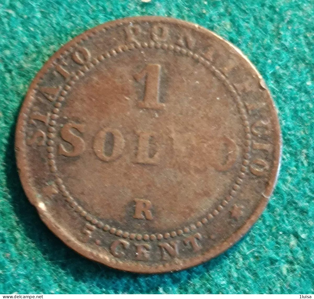 1 Soldo 1867 - Vaticaanstad