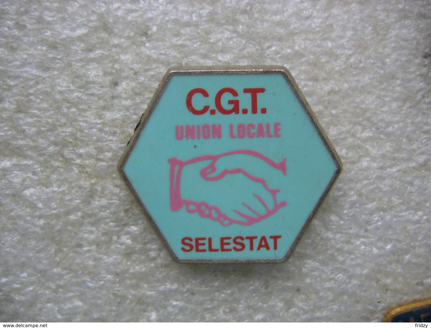 Pin's De La CGT, Union Locale De La Ville De SELESTAT - Administrations