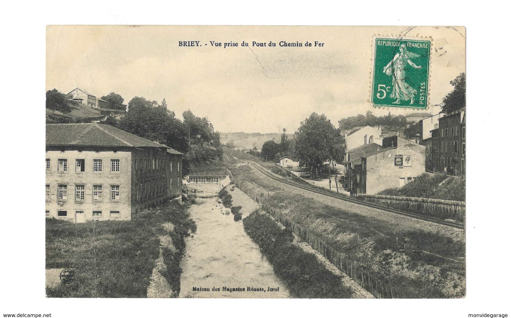 Briey - Vue Prise Du Pont Du Chemin De Fer - 309 - Briey