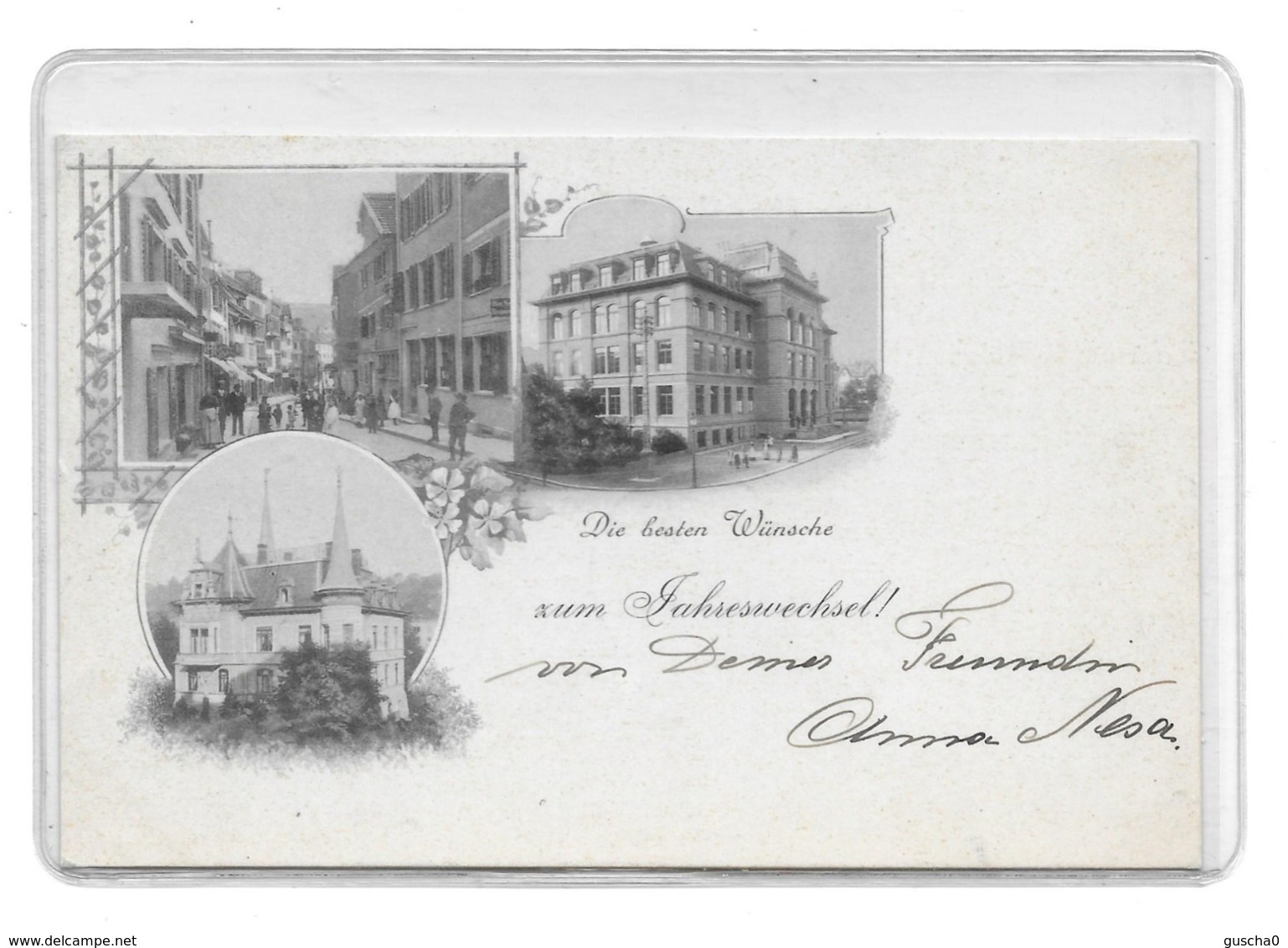 1901, Mehrbild-AK  St. Gallen - San Gallo