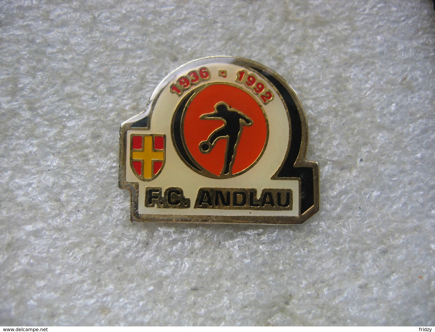 Pin's Du Club De Football FC ANDLAU (Dépt 67) - Football