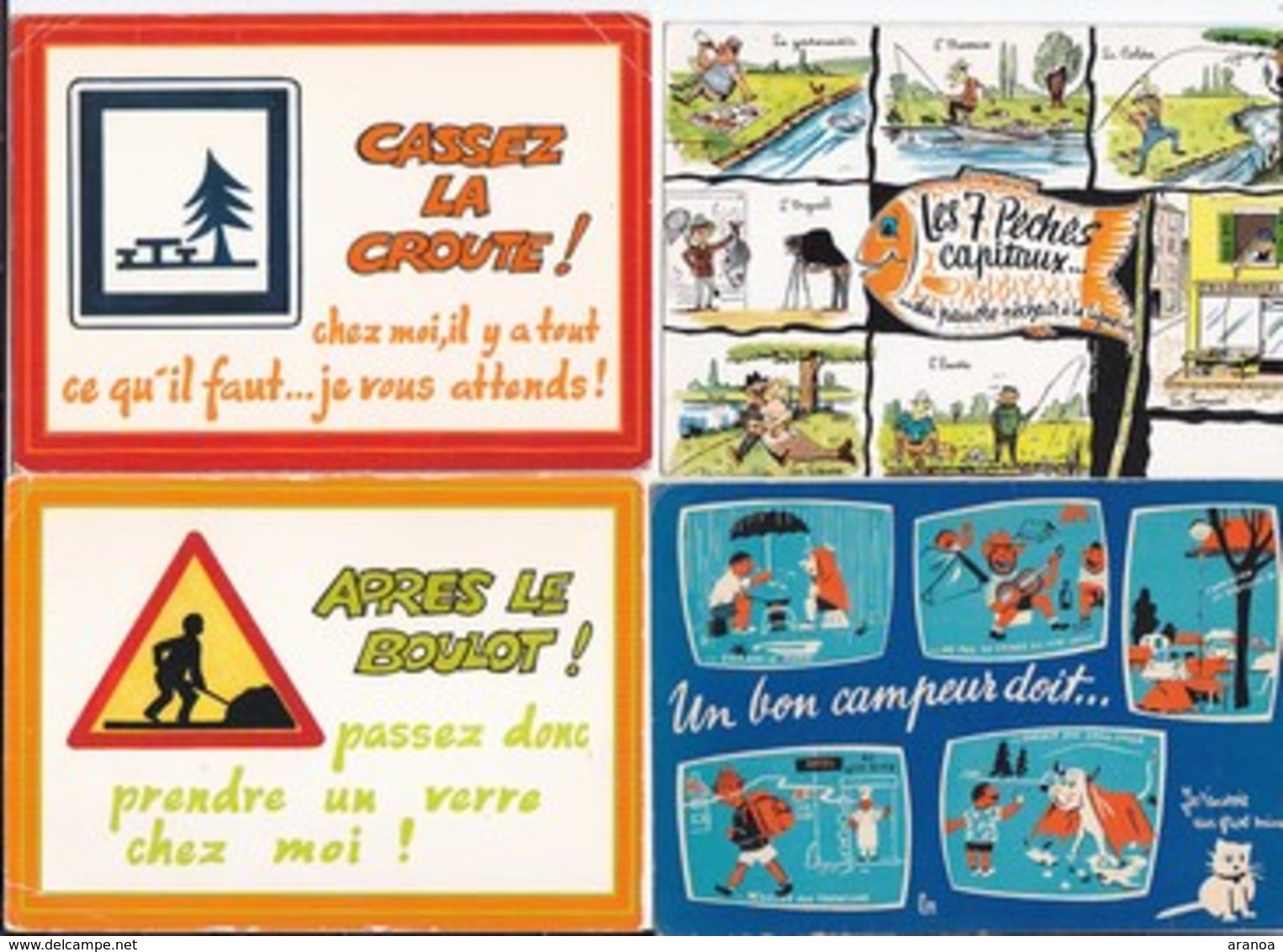 Illustrateurs (03) -- Lot de 89 cartes