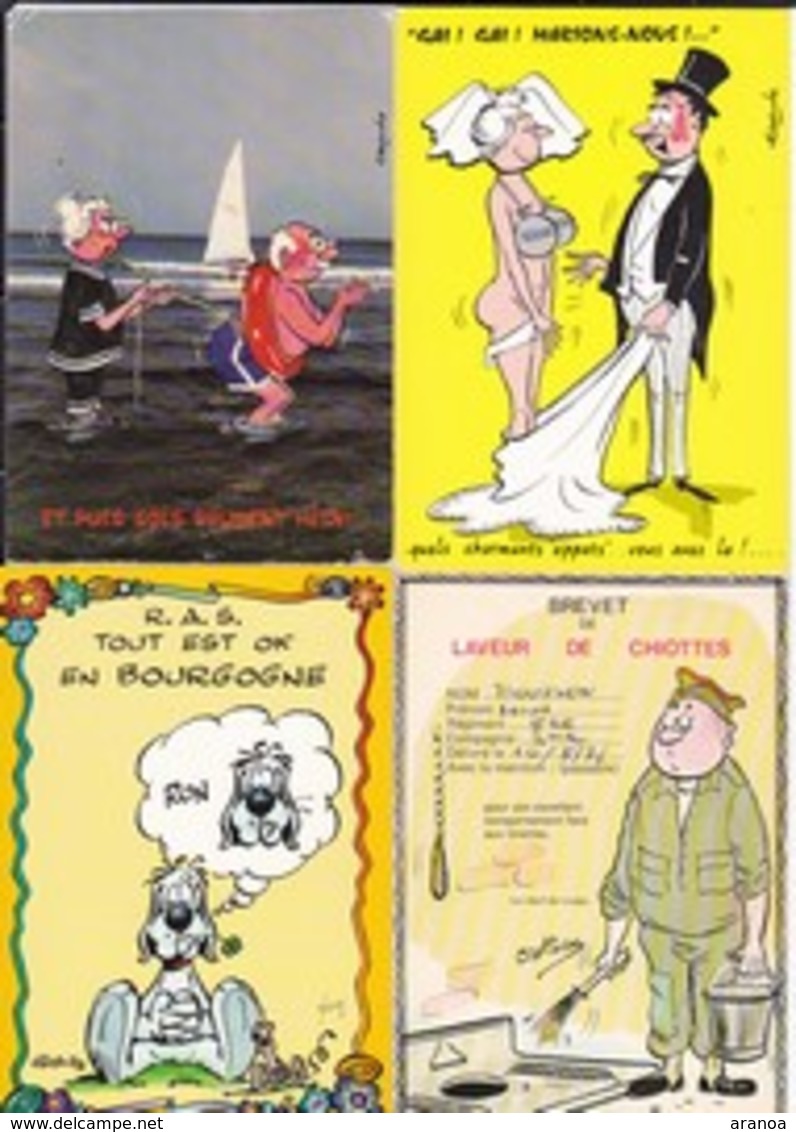 Illustrateurs (03) -- Lot de 89 cartes