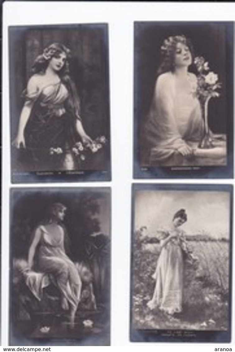 Femmes (03) -- Lot De 64 Cartes - Donne