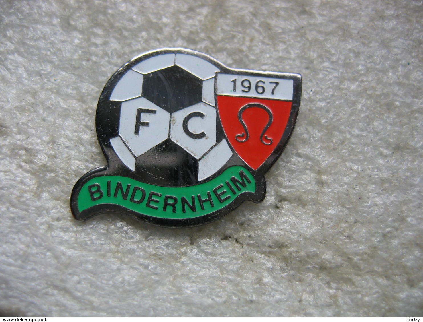 Pin's Du Football Club De BINDERNHEIM 1967 (Dépt 67) - Football
