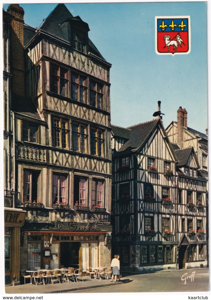 Rouen - Place Du Vieux Marché, étape Gastronomique - Vieilles Maisons - (Seine-Maritime) - Rouen