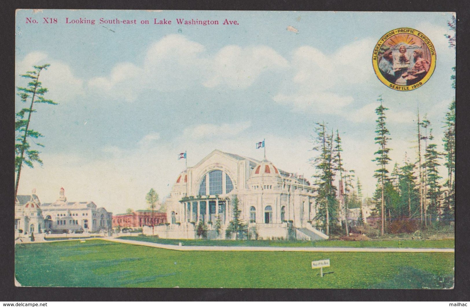 USA - ALASKA - SEATTLE - Yukon-Pacific Exposition - Lake Washington Ave. - Autres & Non Classés