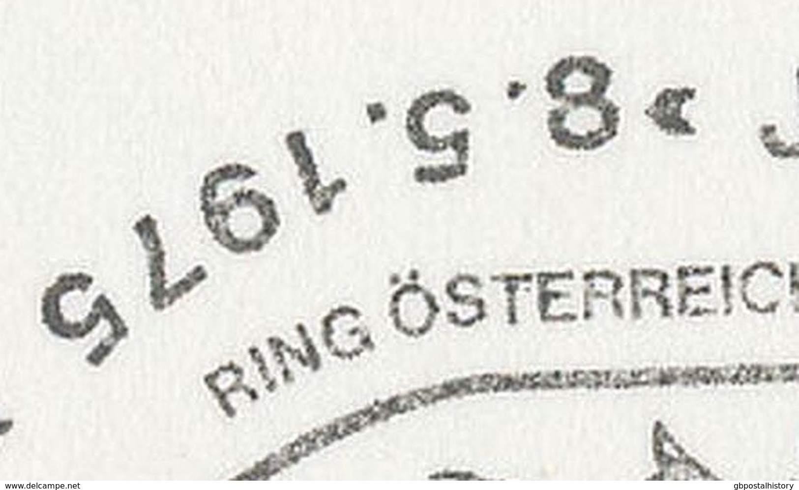 ÖSTERREICH 1975 4840 VÖCKLABRUCK Jugend-Briefmarken-Ausstellung - 30 Jahre 2.Republik Österreich 1945-1975 STEMPELFEHLER - Maschinenstempel (EMA)