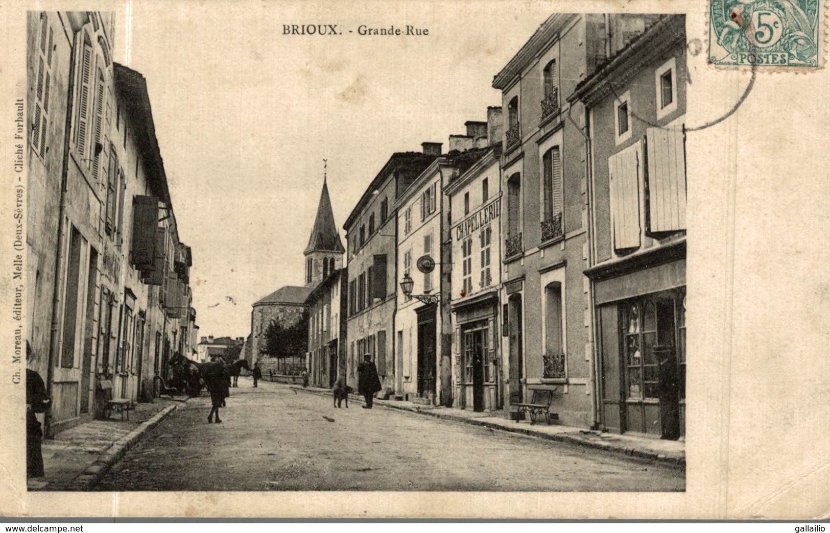 BRIOUX GRANDE RUE - Brioux Sur Boutonne