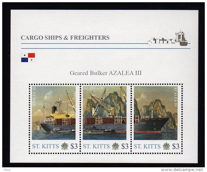 Grenada  2011 Mnh Famous Ships Cargo & Freighters Sheet Azalea III - Schiffe