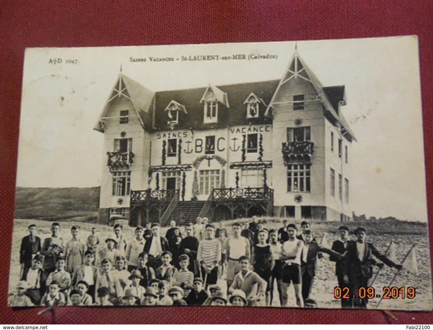 CPA - Saint-Laurent-sur-Mer - "Saines Vacances" (Colonie De Chaillot) - Autres & Non Classés