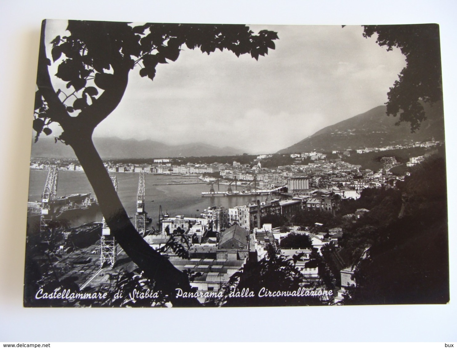 CASTELLAMMARE DI STABIA  PANORAMA CIRCONVALLAZIONE  CAMPANIA  VIAGGIATA  COME DA FOTO - Castellammare Di Stabia