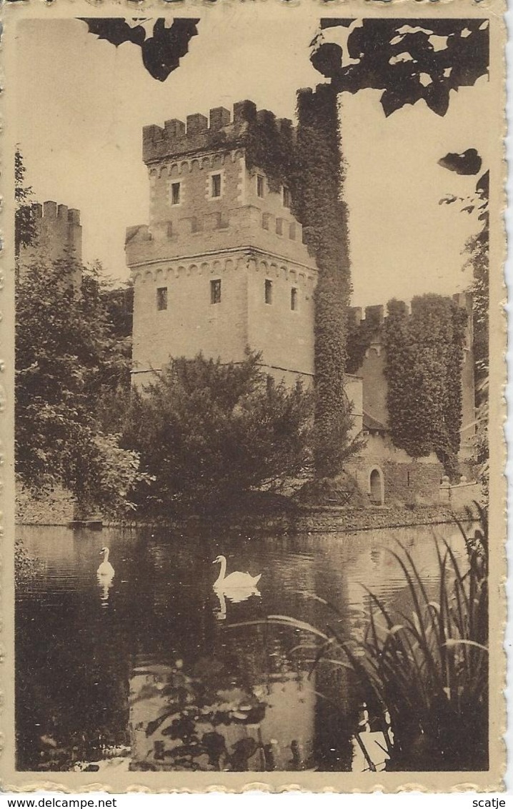 O.-L.-V.  Lombeek.   Kasteel.   -   1956   Naar   Verviers - Roosdaal