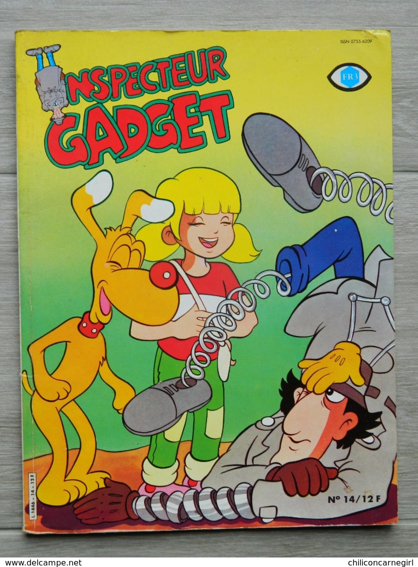 Inspecteur Gadget - N° 14 - Gadget à Hawaï - FR3 - Editions GREANTORI - Série JEAN CHALOPIN - 1983 - A Suivre