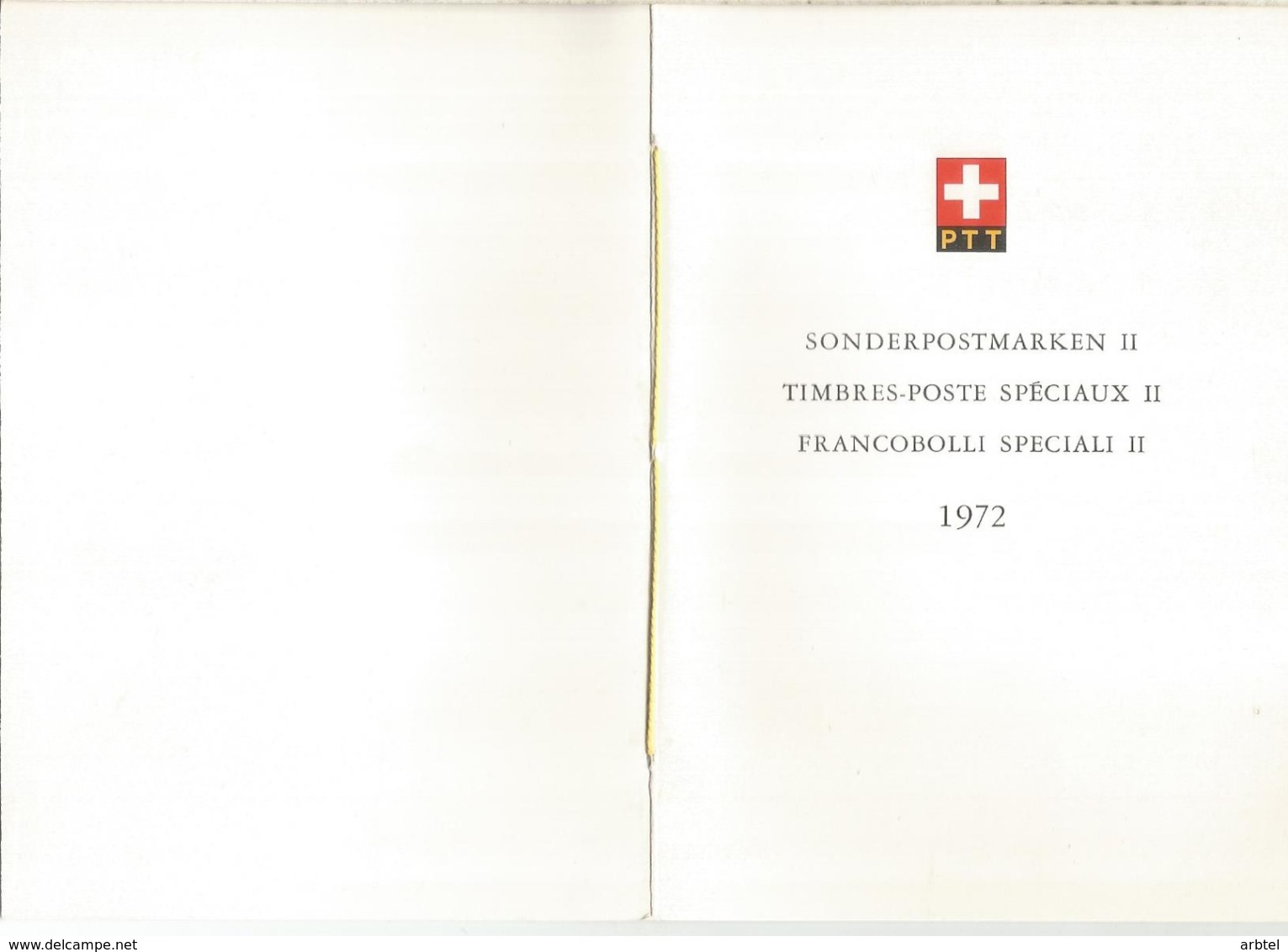 SUIZA 1972 DOCUMENTO SELLOS MONTAÑA NATURALEZA HELICOPTERO PROTECCION CIVIL - Usados