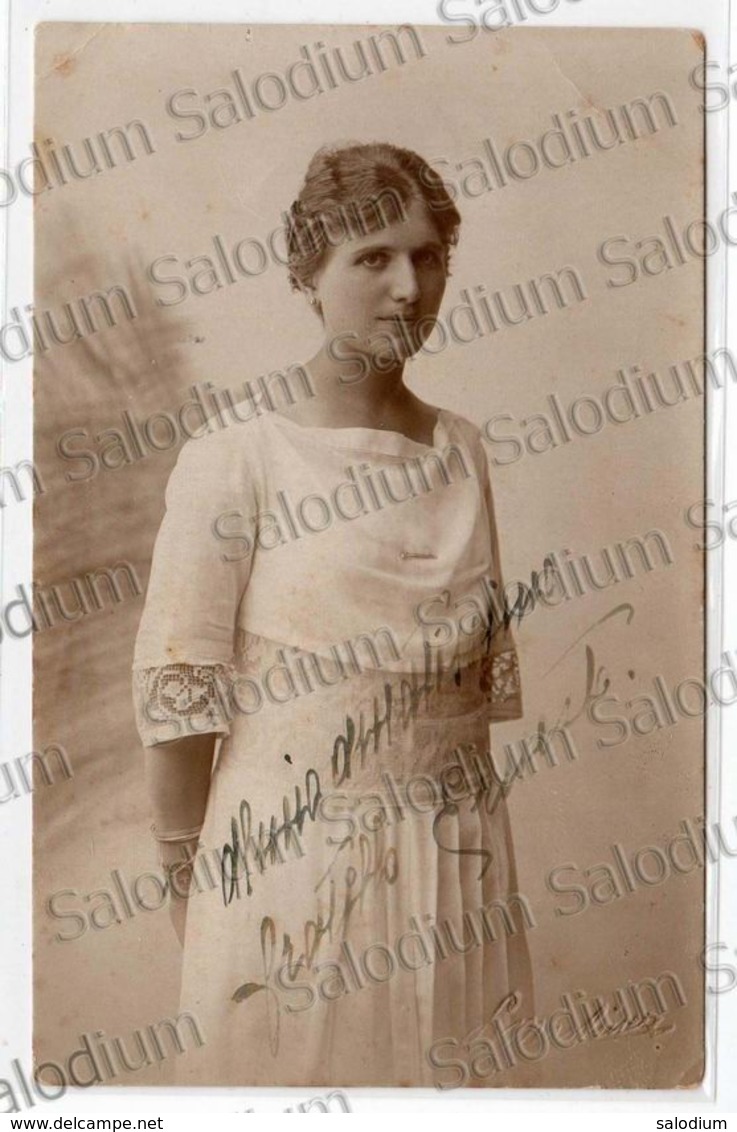 1918 - Ragazza Girl Donna Woman - Photo - Foto Fotografia - Moda Fashion - Non Classés