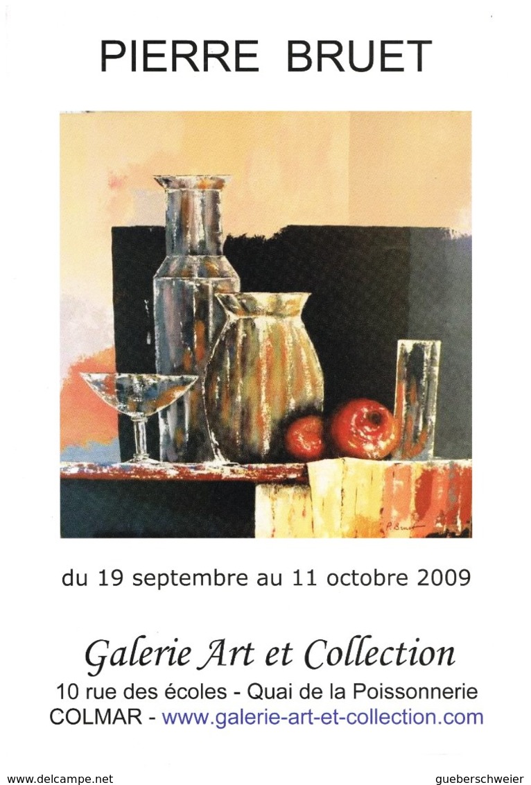 Affiche Exposition De Pierre BRUET à Colmar Ft 32 X 45 Cm - Affiches