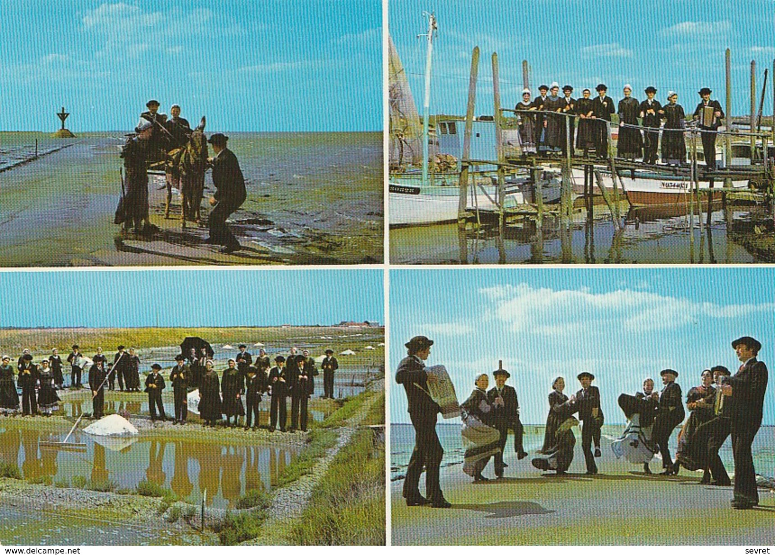 BEAUVOIR-sur-MER. - Groupe Maraîchin " Le Bouquet SalaÎe".  CPM - Beauvoir Sur Mer