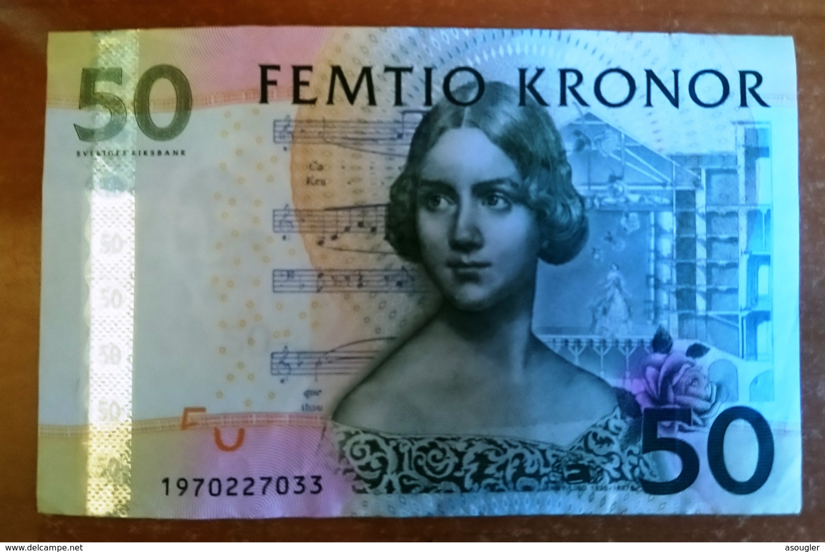 Sweden 50 Kronor 2008 P-64b VF "free Shipping Via Registered Air Mail" - Sweden