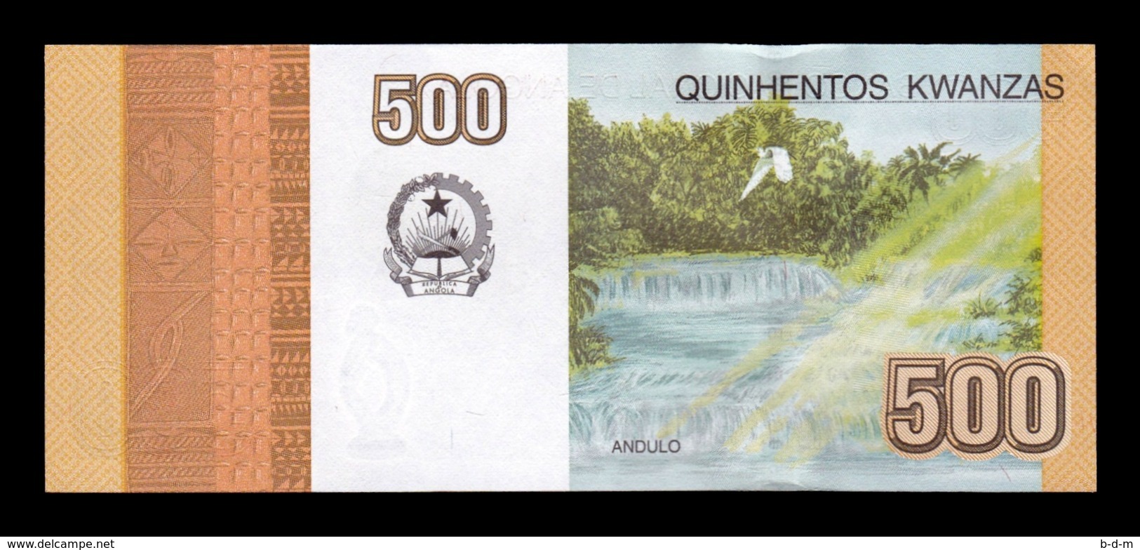 Angola 500 Kwanzas 2012 (2018) Pick 155b SC UNC - Angola